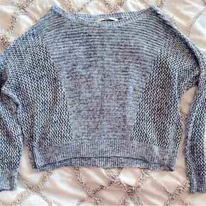 Only oversized baby blue tricot sweater Size M